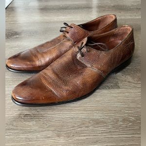 Belvedere Mens Dress Shoes Brown Size 10